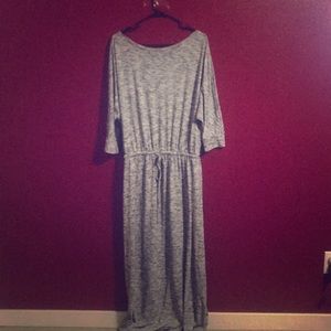 Long grey dress